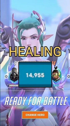 Mathematically Correct Healing Mercy Build #overwatch2 #stadium #mercy