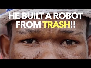 He Built A Robot From Trash!!