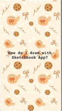 How do I draw with Sketchbook App? #art #drawing #sketchbook #cute #digitalart #sketchbook