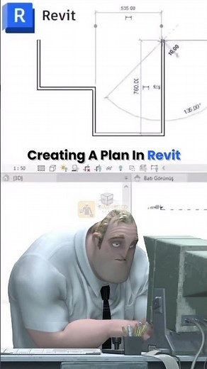 AutoCAD vs Revit 😂