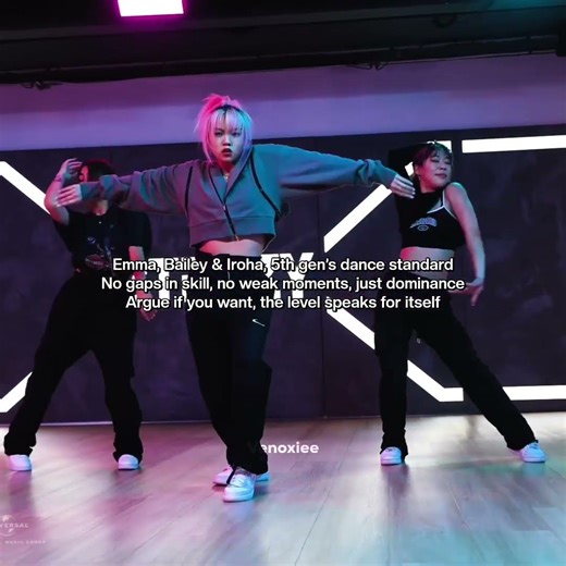 Bailey, Emma and Iroha the best 5th gen female dancers 🛐 #kpop #dancer #Venoxiee