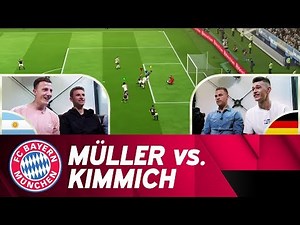 Thomas Müller vs. Joshua Kimmich | FIFA 18 Exhibition Match