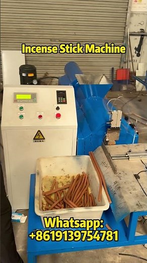 Automatic Incense Stick Making Machine | Agarbatti Production Line for Bamboo Stick #incense