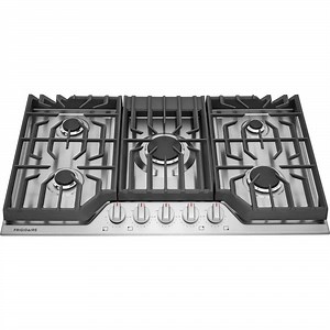 Reviews for Frigidaire 36 in. Gas Cooktop in Stainless Steel with 5-Burner Elements, including Quick Boil and Simmer Burner | Pg 1 - The Home Depot