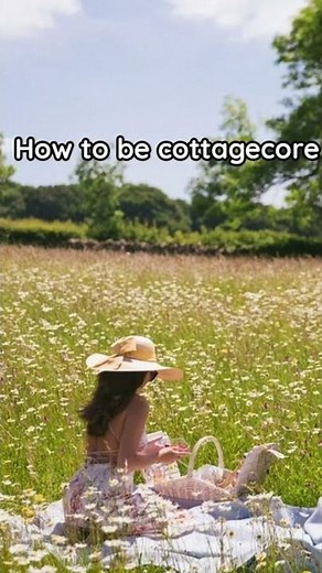 how to be cottagecore 🍃 | guide to cottagecore aesthetic | cottagecore fashion #shorts #outfits