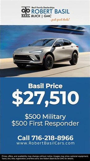 2026 Buick Envista Preferred Savings | Robert Basil Buick GMC
