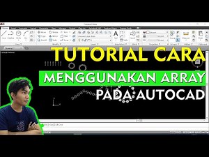 AutoCAD Tutorial - Trik Menggunakan Array