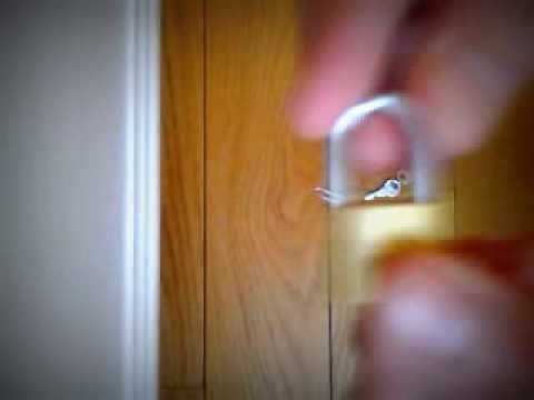 Comment ouvrir un Cadenas sans Clé
