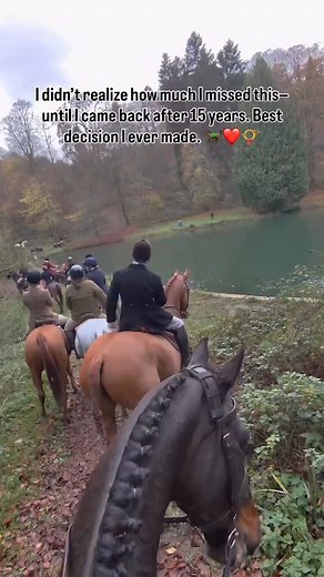 @eventful_riders It’s never too late to get back in the saddle. I didn’t realise how much I missed this until I came back after 15 years — truly the best decision I’ve ever made. 🐎❤️📯 I get so many comments from people saying “I used to ride”, “I wish I could get back into it”, or “It’s my dream to join rides like these.” If that’s you… this is your sign. ⭐️Take that first lesson. ⭐️Start rebuilding your fitness. ⭐️Do the thing your younger self loved. If you have the chance to return to horse