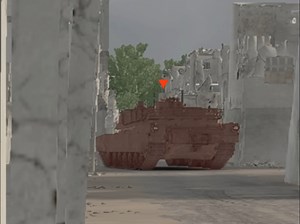 老乡火箭筒巷战打爆坦克发动机