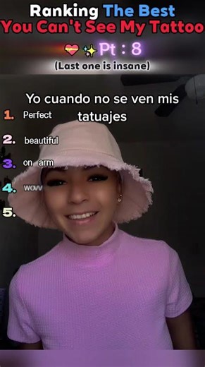 Ranking The BestYou Can't See My Tattoo