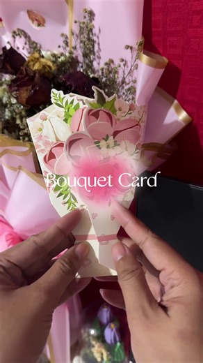 Creative Valentine’s Day Bouquet Card Ideas