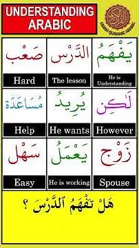 Learn ARABIC FAST | Drill 9 #arabicwords #learnarabiconline