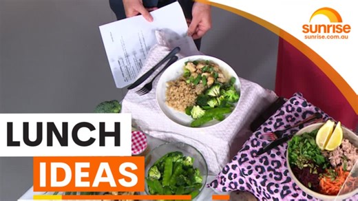 Easy, quick and healthy lunch ideas for home, work and school