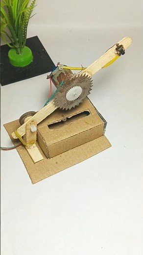 Build your own metal cutting machine with dc motor #chopsaw #dcmotor #grinder #tech #youtubeshorts