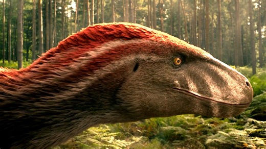 Watch ferocious Utahraptors hunt in the forest