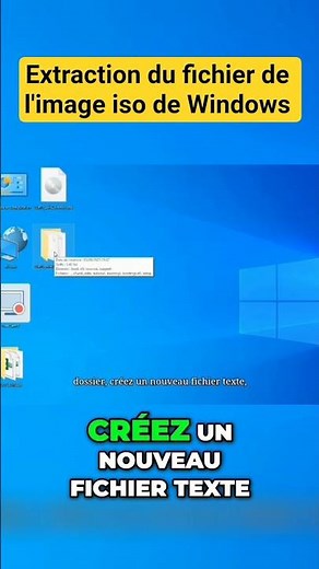 Installation de Windows 11: Comment extraire le fichier de l'image iso