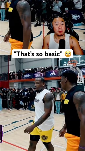 “That’s so basic” 😳 #basketball #hooping #nba #highlights