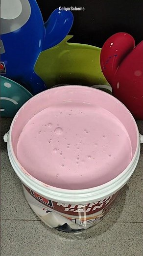 Paint Mixing | Making Light Pink Color #machine #mixing #colors