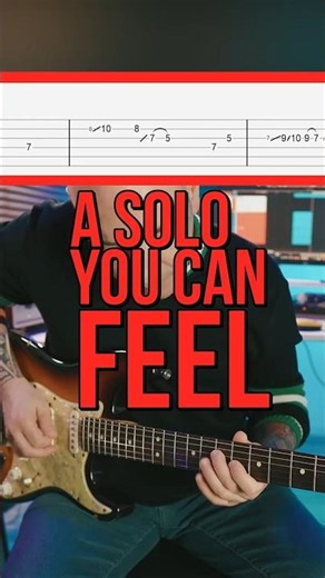 Emotional, slow MINOR BLUES solo! #shorts