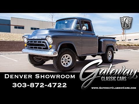 1957 Chevy 3100 Truck - Denver Showroom #493 Gateway Classic Cars