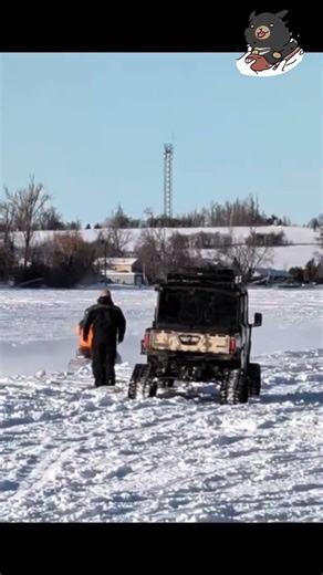 Let's go snow mobiling..