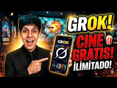 GROK Break the RULES: UNLIMITED AND FREE CINEMA with this NEW METHOD