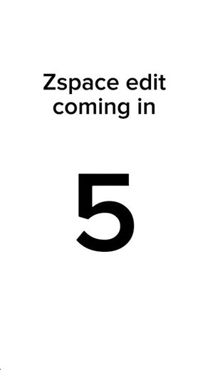 zspace edit coming this time no Jumpscared and is different 👍