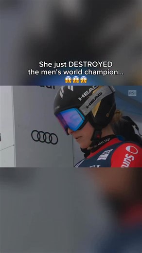 The Skiman on Instagram: "SHE BEAT THE MEN. 🤯 Wait… WHAT?! Sun Valley 2025. Women’s super-G. Same course as the men. Same day. Times get compared. Lara Gut-Behrami just did the UNTHINKABLE ⬇️ She didn’t just win the women’s race… She would’ve placed 10TH IN THE MEN’S RACE 🔥 Only 0.43 seconds behind Marco Odermatt. Only 0.18 behind Kriechmayr. She BEAT the 2023 World Champion. Beat Olympic medalists. Beat half the men’s field. On the SAME. EXACT. COURSE. This is her 6th Super-G Crystal Globe -
