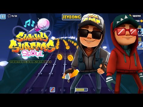 SUBWAY SURFERS GAMEPLAY PC HD 2023 - SEOUL - JAKE DARK OUTFIT+FESTIVE JAKE