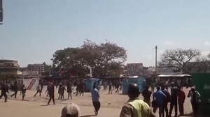 Matatu Operators In Nanyuki Main Stage Playing Football And Rope Skipping On Today's Strike. | Touch TV Kenya | Facebook