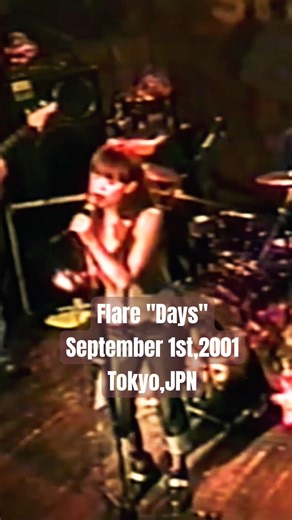 Flare [Days] #邦ロック #バンド #female #vocal #band #jpop #citypop #jrock #ballad #2001 #大久保 #live #shorts