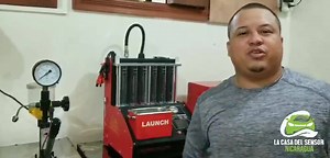 En este video te muestro como se prueban los inyectores en un banco de prueba Launch CNC603A, veamos!!!! | Casa del Sensor Nicaragua