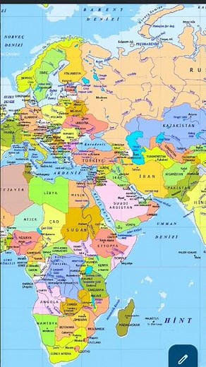 Dünya Haritası - World Map