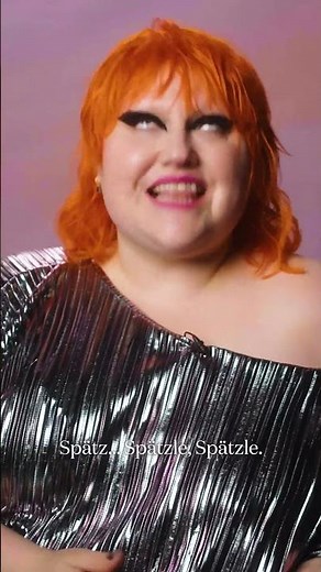 Beth Ditto: Weißer Spargel? 😮
