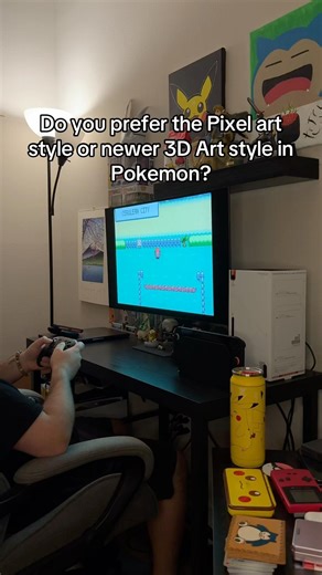 Pokémon fans have been debating this for years… pixel art or modern 3D?