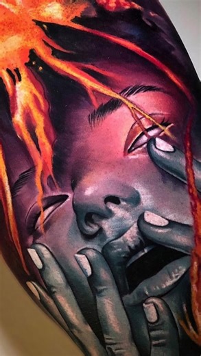 Tatu Baby on Instagram: "@tilltheendtattoos_tampa an hour away from disney, the beach, natural springs. Plan a vacation and get a tattoo 🖤"