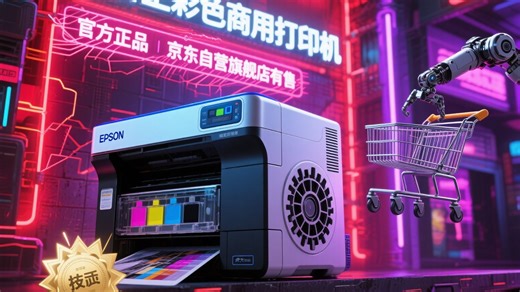 爱普生彩色商用打印机，官方正品，京东自营旗舰店有售