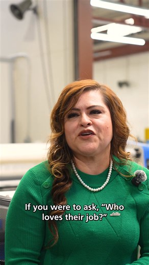 Meet Letty Hernandez, our Graphic Arts Computer Typesetter, Lead Person. She began her AC Transit career in 1992 as Executive Assistant to General Manager Sharon D. Banks. In 1995, Letty found her way to the Print Shop, where she has played a key role in producing the materials riders rely on every day. Thank you, Letty, for 34 years of dedicated service! | AC Transit
