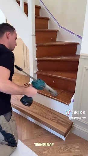 DIY Stair Tread Installation Without Removing Old Stairs