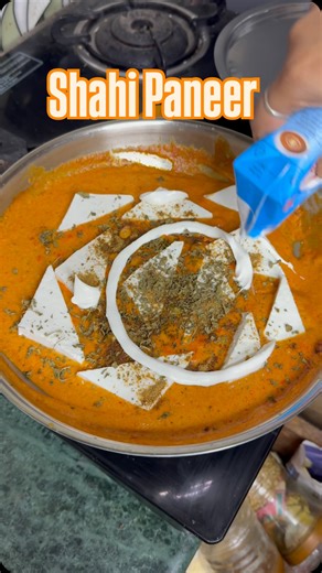 Anjali❤️💫 on Instagram: "Shahi Paneer . . . Ingredients Paneer - 350 gms Tomato - 4 Onion - 2 Salt Ginger Garlic Green chillies Cashewnuts- 10-12 Melon seeds - 2 tbsp Green cardamon - 4 Cinnamon small stick Bay Leaves - 2 Water as required Butter Fresh cream Kasuri methi - 1 tsp Garam masala - 1/2 tsp Coriander powder - 1 tsp Kashmiri red chilli - 1.5 tsp Haldi - 1/2 tsp . . #viralvideos #newpost #like #foodies #newmusic #fy #trendingsongs #likes #followforfollowback #recipe #food #foodlover #c