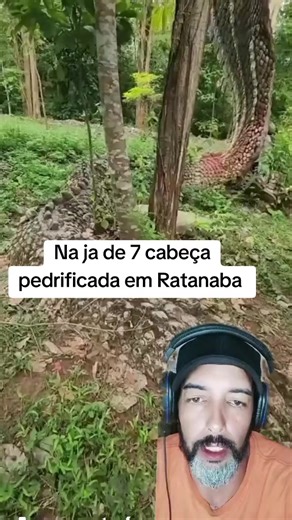 Cobra Pedrificada Descoberta em Ratanaba