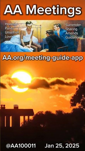‪@AA100011‬- Jan 25, 2025 - AA Meetings, local and virtual