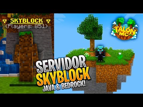 The best Skyblock server for Minecraft 1.21 | TalonMC | How to play with friends! 👾❤️
