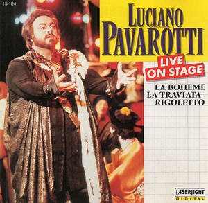 Luciano Pavarotti – Live On Stage (CD)