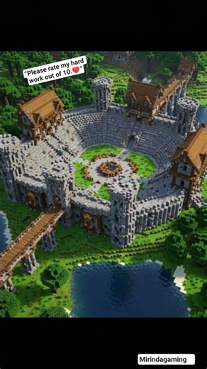 “Epic Arena Entrance in Minecraft 🎬"