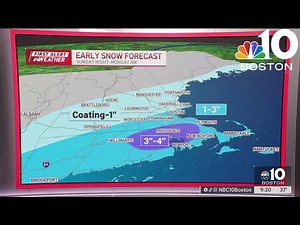 First Alert forecast: Tracking snow today and tomorrow