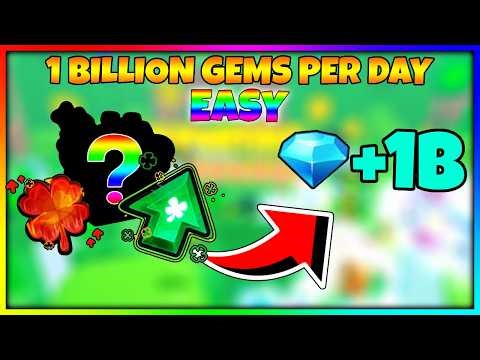 1 Billion GEMS💎 Per DAY Method🔥 in Pet Simulator 99| Lucky Gargantuan Raid