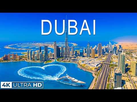 Dubai 4K Drone Footage | Burj Khalifa, Palm Jumeirah & Luxury Coast