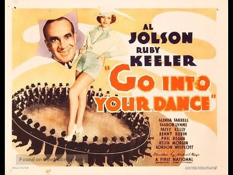 GO INTO YOUR DANCE (1935) Theatrical Trailer - Al Jolson, Ruby Keeler, Glenda Farrell